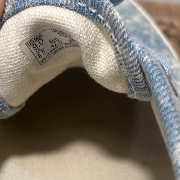 Mens Vans Authentic Denim Blue - Picture 6 of 6